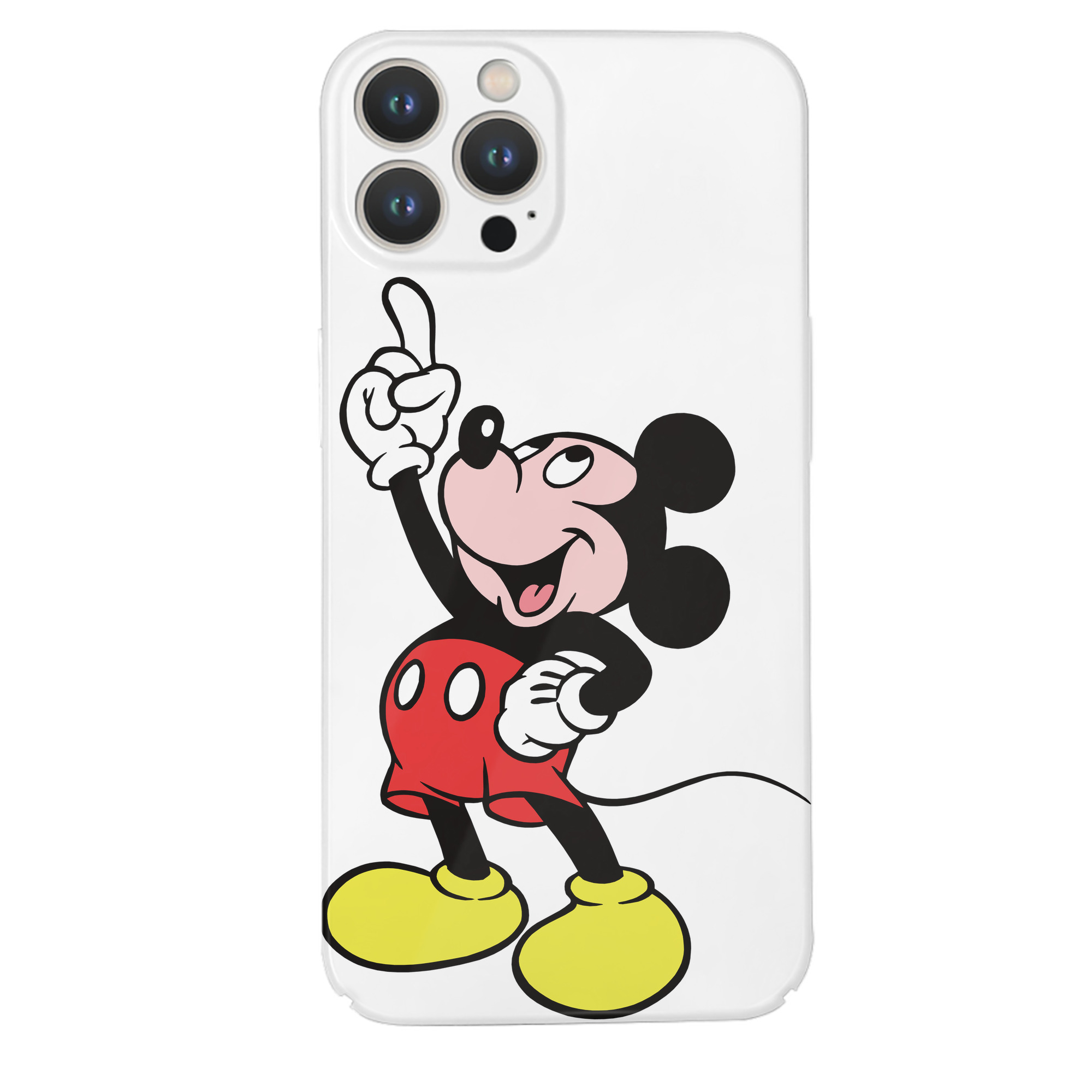 （画像用） ミッキーマウス Mickey Mouse 【iPhone 14シリーズ対応】ハードケース